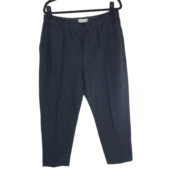 Everlane The Dream Pant Pintuck Pull On Pockets Drawstring Tapered Black Size L - Picture 5 of 8